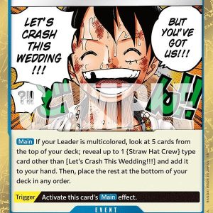 Let’s Crash This Wedding!!!