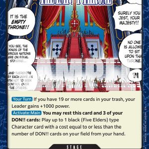 The Empty Throne – Carrying On His Will (OP13)