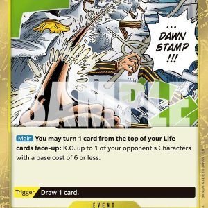 Gum-Gum Dawn Stamp – Carrying On His Will (OP13)