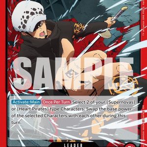 Trafalgar Law – OP14-001 – The Azure Sea’s Seven (OP14)