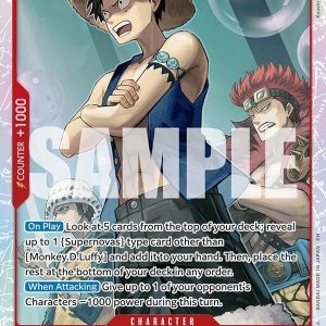 Monkey.D.Luffy – OP14-013 – The Azure Sea’s Seven