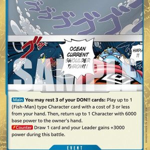 Ocean Current Shoulder Throw – The Azure Sea’s Seven (OP14)